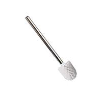 Benoon Brosse De Toilette Détachable Polie à La Maison d'acier Inoxydable, Brosse De Nettoyage D'outil De Nettoyage De Salle De Bains Brosses + Blanc
