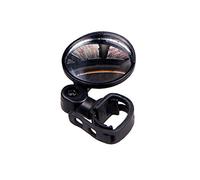 Benoon Miroir De Vélo Grand Angle De Rotation Universel De 360 degrés, Accessoires De Vélo De Rétroviseur De Sécurité De Guidon De Vélo Noir 4,5 cm