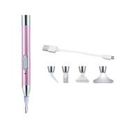 Benoon Stylo de perceuse à diamant LED - Rechargeable par USB - Outils d'éclairage - Violet