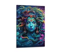 Benoumoney Fantasy Goddess Artwork Tableau Mural Sur Toile Pour Chambre À Coucher, Salle De Bain Ou Toilettes, Décoration Murale 08x12inch(20x30cm)