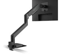 BenQ Bras de moniteur Ergo - Support de moniteur à ressort à gaz pour écrans jusqu'à 45'' et 20 kg, très résistant, installation rapide, pas d'affaissement, pince supérieure et base à œillets, plaque