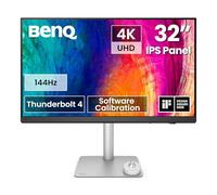 BenQ Creative Pro PD3226G, Écran de 32 p 4K UHD à 144Hz pour graphistes, IPS, 95% P3, 100% sRGB, Thunderbolt 4 (90W), Calibration logicielle, KVM, chaînage, Panneau Nano Mat sans reflet