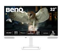 BenQ EW3290U 4K Écran, 32", 3840x1260, P3 98%, Technologie AI Contrast Exclusive, Haut-parleurs 2.1 intégrés avec Caisson de Basses, Port USB-C, 3 Ports HDMI, Design Ergonomique, Technologie Eye Care