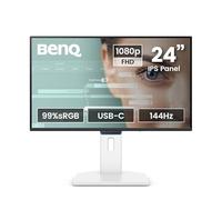 BenQ GW2490TC - Écran IPS 23,8" FHD 1080p 144Hz Eye-Care Bureau, USB-C, 1920x1080, Optimiseur visuel, Anti-Scintillement, Low Blue Light, Cadre Ultra-Fin, certifié TÜV, Design Ergonomique, Eye-Care U