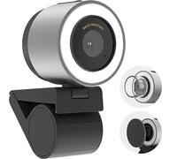 BenQ ideaCam S1 Plus : webcam de démonstration en direct avec objectif zoom 15x, caméra de documents Marco pour des enregistrements flexibles et une démonstration efficace