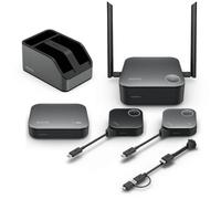 BenQ InstaShow VS25 Kit Système de présentation 4K sans fil pour salles de réunion, avec transmission sécurisée des données, configuration Plug & Play