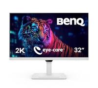 BenQ Moniteur GW3290QT (32 Pouces, QHD, IPS, Chargeur USB-C, DP/HDMI, Design Ergonomique, Microphone à réduction de Bruit) Compatible avec MacBook