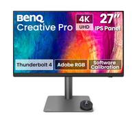 BenQ PD2732U 27" 4K Moniteur pour Mac avec Double Gamme de Couleurs 99% | 99% Adobe RGB et 99% DCI-P3 offrent des couleurs précises et homogènes pour les flux de travail créatifs exigeants sur Mac