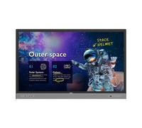 BenQ RM6503 tableau blanc interactif 165,1 cm (65 ) 3840 x 2160 pixels Écran tactile Noir, Gris