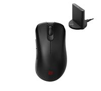 BenQ Zowie EC2-CW Souris de Jeu Ergonomique sans Fil pour Esports | Récepteur amélioré | Roue de défilement à 24 Niveaux | sans conducteur | Revêtement Noir Mat | Taille Moyenne