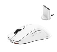 BenQ Zowie FK2-DW 4K, Souris sans Fil pour l'esport, Édition Blanche, 64g, capteur 3950, Taux de réponse 4K, Design symétrique, sans Pilote