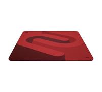 BenQ Zowie G-SR-SE Rouge II Grand tapis de souris de jeu Esports, tissu coloré résistant à l'humidité, sensation de glisse lisse avec contrôle stable, base uniforme en caoutchouc haute densité avec