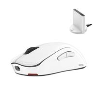 BenQ Zowie U2-DW 4K, Souris Gaming sans Fil pour l'esport, Édition Blanche, 61g, capteur 3950, Taux de réponse 4K, symétrique, sans Pilote