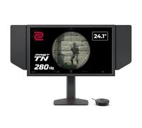 BenQ Zowie XL2540X+ 24,1" Écran Gaming Esports 280Hz, 1080p, Dalle Fast TN, XL Setting to Share, réglage en Hauteur à roulements industriels, S Switch et visière Anti-Reflets.