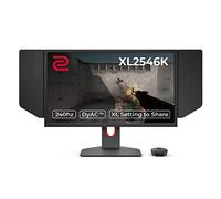 BenQ ZOWIE XL2546K Écran Gaming, 24 pouces, 240Hz, 1080P, DyAc+, Base plus petite, Réglage de la hauteur et de l'inclinaison, XL Setting to Share, Menu rapide personnalisable, S-Switch, Capot de protection