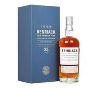 BENRIACH - 25 ans The Twenty Five - Whisky Single Malt - Origine : Ecosse/Speyside - 46% Alcool - Notes d'abricot & Chocolat - A déguster pur - 70 cl