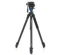 Benro C2573FS4 Kit Trépied vidéo avec Pieds Simples Noir