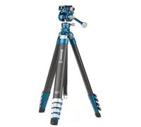 Benro CyanBird Pro Kit de trépied en Fibre de Carbone - Trépied de Voyage léger avec rotule FS20PRO, Plaque Arca-Swiss, verrous à Rabat et étui de Transport pour appareils Photo Reflex numériques