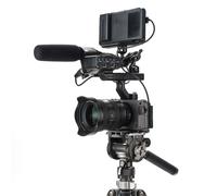 BENRO FS36PRO Tête vidéo boule inversée profil bas double étau 501 et Arca 6 kg