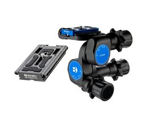 Benro GD3WH Tte engrenages 3 voies avec plaque ArcaSmart70 supplmentaire (GD3WHACS70)