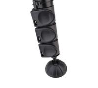 Benro MAD49A pieds pour camescopes Aluminium Noir