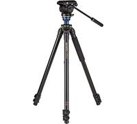 Benro Trépied vidéo A2573FS4PRO – Kit avec rotule FS4PRO Noir