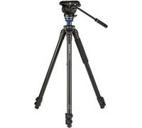 Benro Trépied vidéo A2573FS4PRO – Kit avec rotule FS4PRO Noir