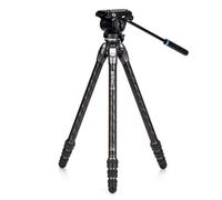 BENRO Kit Trépied Tortoise 24CLV 4 Sections Carbone +Tête S4PRO