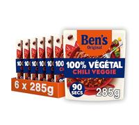 BEN'S ORIGINAL 100 % Végétal Chili Veggie (6 x 285 g)