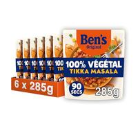 BEN'S ORIGINAL 100 % Végétal Tikka Masala (6 x 285 g)
