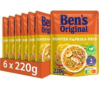 BEN'S ORIGINAL™ Express Riz et poivrons colorés 6 x 220 g