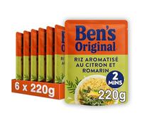 Ben's Original Riz Citron & Romarin 2 min - 220g (Lot de 6)