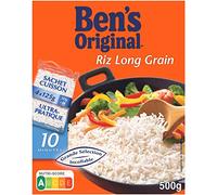 BEN'S ORIGINAL Riz Long Grain 10min 500g 4 sachet cuisson de 125g