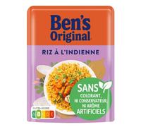 Ben's Original Riz micro ondable à l indienne 2mn 220g - Le paquet de 220g