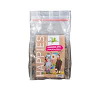 Bense & Eicke Happies Becky & Cara Edition Pomme magique 1 kg - Friandise pour cheval sans céréales comme récompense, collation pour cheval pour l'entraînement, avec morceaux de pomme - Fabriqué en