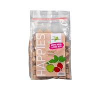 Bense & Eicke Happies Pomme mûre - Betterave rouge 1 kg - Friandise pour cheval comme récompense - Friandise pour cheval pour l'entraînement, avec morceaux de fruits et de légumes - Fabriqué en