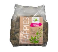 Bense & Eicke Wiesen Happies Graines de lin d'églantier 1 kg - Friandises pour cheval sans céréales comme récompense pour l'entraînement, avec herbes et cynorrhodon - Fabriqué en Allemagne