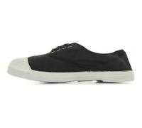 Bensimon Baskets basses Tennis Lacet F15004 Femme en toile de coton Noir 41