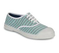 Bensimon Baskets basses RAYURES in Vert 38