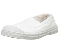 Bensimon - E15002 - TENNIS ELASTIQUE ENFANT - Baskets Basses- Mixte Enfant - Blanc - 33 EU