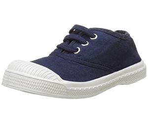 Bensimon - E15004 - TENNIS LACET ENFANT - Baskets Basses - Fille - Bleu (Marine) - 34 EU