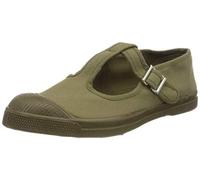 Bensimon Mixte Enfant Tennis Salome COLORDSOLE Baskets Enfiler, Vert (Kaki 0612), 24 EU