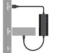 BENSN Câble d'alimentation USB compatible avec Fire TV Stick - Adaptateur secteur 4K - Câble de charge 5 V 2 A - Alimentation électrique pour clé TV - Pas de prise séparée nécessaire
