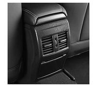 BENSOI Fibre de carbone Style de voiture Grille de ventilation arrière Couvertures de sortie d'air Autocollants Garniture Compatible avec Mercedes A GLA CLA Classe W176 X156 C117 Accessoires ( Color :