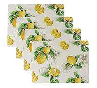 Benson Mills Citron en liège Set de Table (Lot de 4), Ivoire