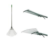 BENSON Râteau à feuilles 115-155 cm - Avec manche réglable