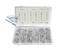 BensonTools 48999 Lot de 320 rivets Argenté