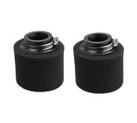 Benssey 2X Filtre à Air Noir Double Mousse 38mm Pod 110/125/150Cc Pit Dirt Bike Quad ATV