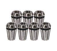 Benssey 7pcs 1-7mm ER11 Foret d'outil de mandrin de collet Collet a ressort de support pour machine de gravure CNC et outil de tour de fraisage