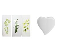 BENTA Diffuseur plat céramique Wild Flowers 250 ml 21x8,5x3,5cm assorti